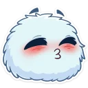 ☺️ emoji Пушистик :: @stickroom Telegram sticker 15 of 48