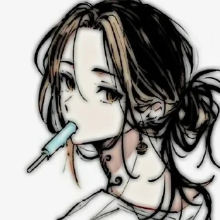 🤍 emoji Кадзутора Ханемия@wise_fool00 Telegram sticker 9 of 44