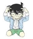 😌 emoji Detective Conan 1 Telegram sticker 15 of 40