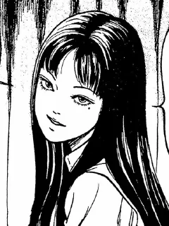 Sticker from Tomie