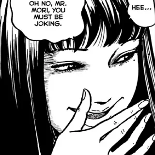 😅 emoji tomie Telegram sticker 18 of 29