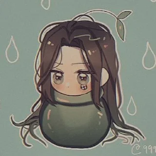 🍡 emoji ⟡─⟨ 𝓢𝓱𝓮𝓷 𝓠𝓲𝓷𝓰𝓺𝓲𝓾 ⟩─⟢ Telegram sticker 6 of 36