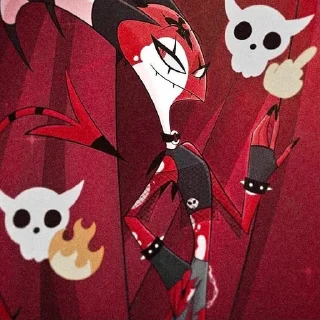 ☠️ emoji ℘ʜᴇʟʟᴜᴠᴀ ʙᴏss⸙‌ ੈ Telegram sticker 19 of 90