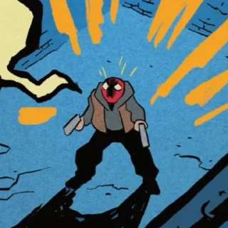 😰 emoji Red hood Telegram sticker 9 of 89