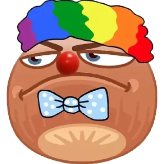 🤡 emoji Справедливый орех @R_O_O_M Telegram sticker 13 of 108