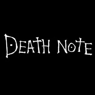 🖤 emoji ♱ death note ♱ Telegram sticker 3 of 65