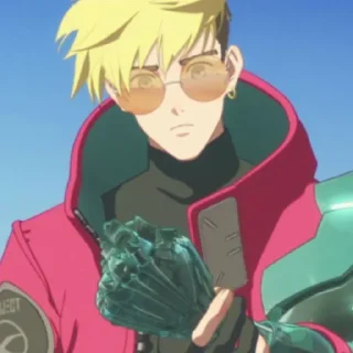😒 emoji ☆!Vash Stampede!♡ @Schmeebop Telegram sticker 14 of 86