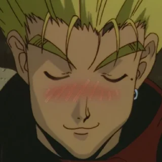 Sticker from Vash Stampede by @ZitiZont