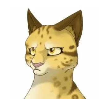 Sticker from Коты-войтели Пятнистая звезда