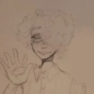 ✋ emoji Broadcast Illusion/colorbars @ghost_and_pals_stickers Telegram sticker 12 of 34