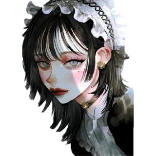 😏 emoji Mariarosenblatt by @peach_artworld Telegram sticker 12 of 12