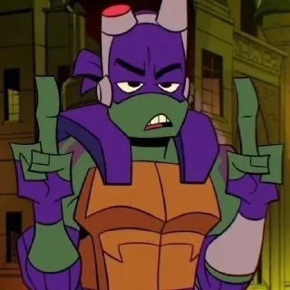 🤨 emoji Donnie_TMNT2018 Telegram sticker 5 of 14