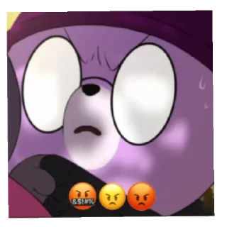 🤬 emoji Unicorn Wars Telegram sticker 9 of 38