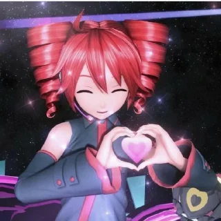 Sticker from Kasane Teto