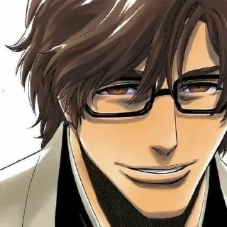 ☕ emoji Aizen Sosuke by @mikuStcikers Telegram sticker 21 of 94