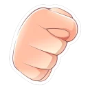 👊 emoji "Hands" by Oybek Telegram sticker 22 of 24