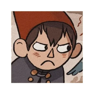 Sticker from Over the garden wall
