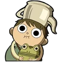 Sticker from Over the garden wall