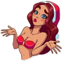 🤷‍♀️ emoji Tropical Holidays Telegram sticker 24 of 30