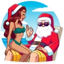 👌 emoji Tropical Holidays Telegram sticker 21 of 30