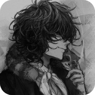❤ emoji Edgar➟ @bungostraydogsc Telegram sticker 14 of 35