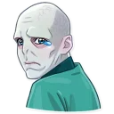 😢 emoji Lord Voldemort Telegram sticker 7 of 30