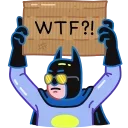 🤬 emoji Batman vs. Life Crisis Telegram sticker 11 of 35