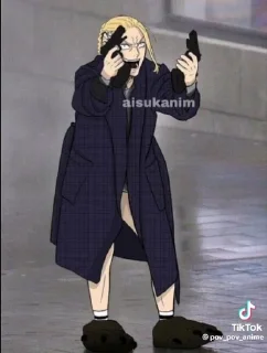 🔫 emoji Аниме стики Telegram sticker 9 of 44