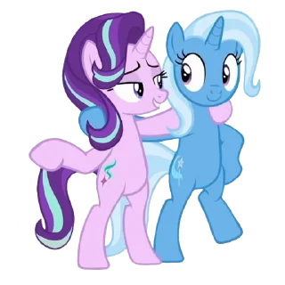 💋 emoji Star/Trixie | @MyLittlePony_bots Telegram sticker 7 of 40