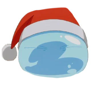 🎅 emoji Римуру слизь ~ @stikers_animeLove Telegram sticker 13 of 50