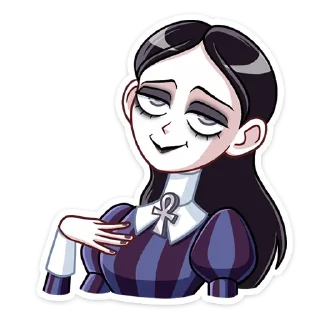 🥹 emoji Аннабель (@TgSticker) Telegram sticker 11 of 48