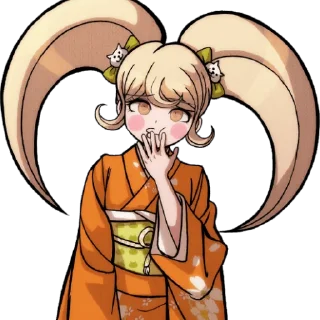 🏵 emoji Хиёко Сайонджи|@DespairFan Telegram sticker 12 of 73