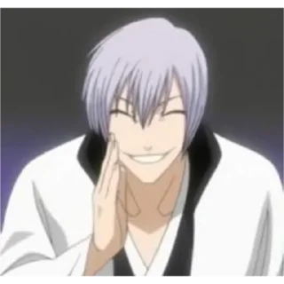 ☺️ emoji gin ichimaru @blyachsquad Telegram sticker 19 of 88
