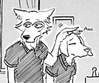 🥰 emoji Jack and some Legosi Telegram sticker 12 of 20