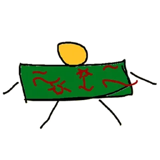 🎩 emoji Наскальная живопись древних удультов Telegram sticker 14 of 120