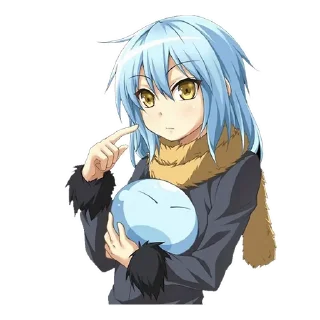 😱 emoji Римуру Темпест ;; @animesticks Telegram sticker 24 of 25