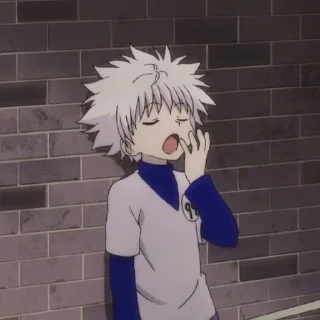 🌟 emoji Killua:hunter x hunter Telegram sticker 8 of 41