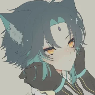 🎉 emoji Сяо Telegram sticker 10 of 30