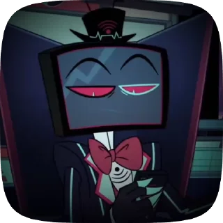⚡ emoji БОЛЬШЕ ⇨ @CLOOBHUB ВОКС ОТЕЛЬ ХАЗБИН VOX HAZBIN ТГ Telegram sticker 7 of 51