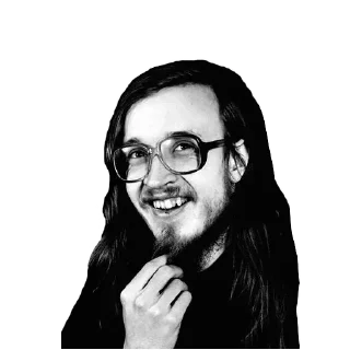🤔 emoji Егор Летов Telegram sticker 24 of 44