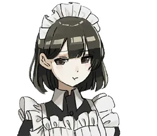 😕 emoji ふみ maids Telegram sticker 9 of 24