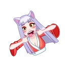 🤪 emoji Kitsune Telegram sticker 16 of 30