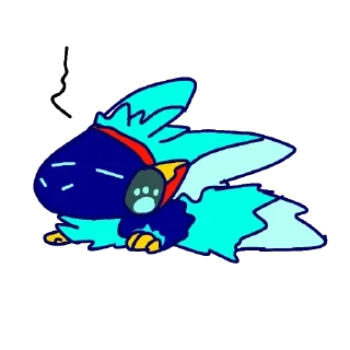 😴 emoji Шиффи протоген @Furry_Shiffy Telegram sticker 8 of 117