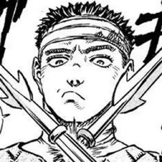 🤨 emoji BERSERK Telegram sticker 8 of 51
