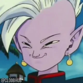 😏 emoji @CLOOBHUB ⌥ DRAGON BALL ДРАГОН БОЛЛ СТИКЕРЫ ТГ Telegram sticker 19 of 30