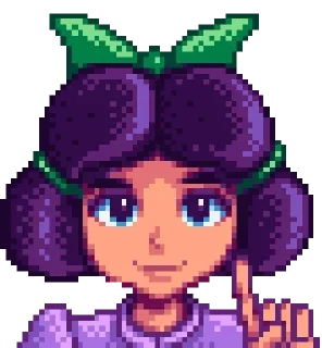 👆 emoji Stardew Valley by @Displest Telegram sticker 18 of 115