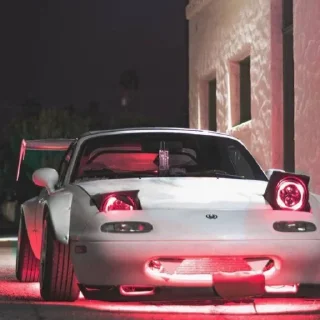 Sticker from Miata}