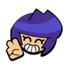 ✌️ emoji Bibi Pins @BrawlStarsStik Telegram sticker 5 of 30