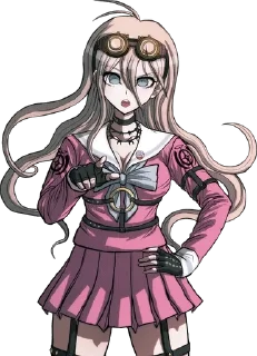 🫵 emoji Miu Iruma @stikers_animy Telegram sticker 7 of 27