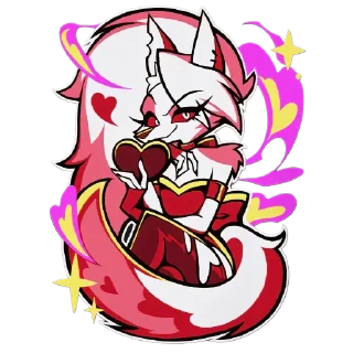 Sticker from helluva boss tees: @YASEERSTICKERS